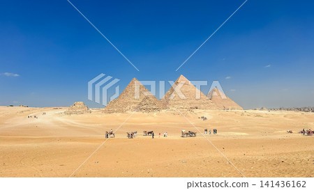 The majesty of the Egyptian pyramids, Cairo, Giza The majesty of the Egyptian pyramids, Cairo, Giza 141436162