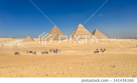 The majesty of the Egyptian pyramids, Cairo, Giza The majesty of the Egyptian pyramids, Cairo, Giza 141436166