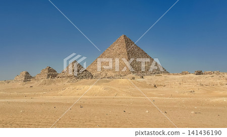 The majesty of the Egyptian pyramids, Cairo, Giza The majesty of the Egyptian pyramids, Cairo, Giza 141436190
