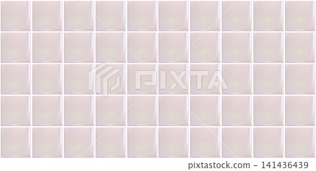 Iridescent pastel ceramic tile texture with realistic 3d glossy wall pattern Iridescent pastel ceramic tile texture with realistic 3d glossy wall pattern 141436439