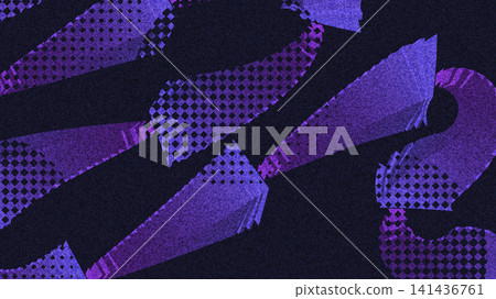 Abstract Purple Grunge Background With Geometric Shapes, Halftone Patterns and Grainy Noise Texture. For Digital Designs, Posters, Banners, And Branding Abstract Purple Grunge Background With Geometric Shapes, Halftone Patterns and Grainy Noise Texture. For Digital Designs, Posters, Banners, And Branding 141436761