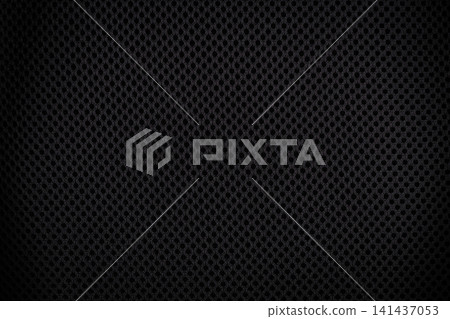 Black Mesh Fabric Texture Background Pattern Black Mesh Fabric Texture Background Pattern 141437053
