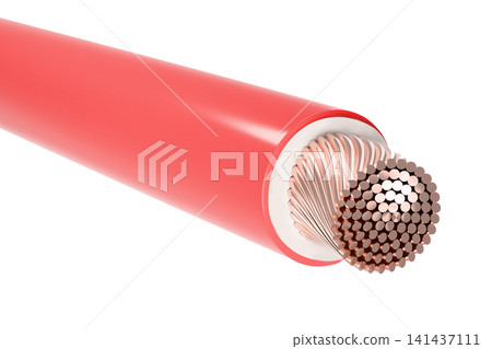 Red Photovoltaic Solar Power Copper Cable Red Photovoltaic Solar Power Copper Cable 141437111