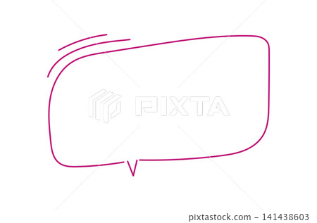 Hand drawn speech bubble with multiple lines indicating thought or speech on transparent or white background Hand drawn speech bubble with multiple lines indicating thought or speech on transparent or white background 141438603