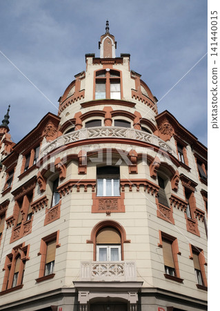 Ludwig Hof, corner of Postna street and Main square in Maribor, Slovenia Ludwig Hof, corner of Postna street and Main square in Maribor, Slovenia 141440015