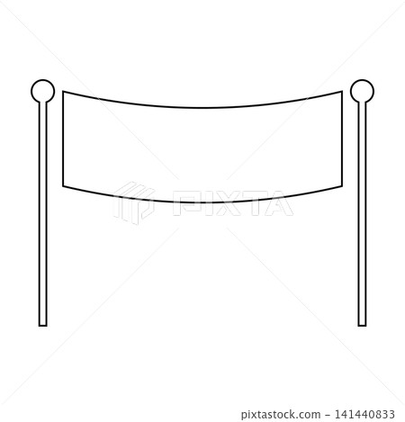 Simple flag illustration material Simple flag illustration material 141440833