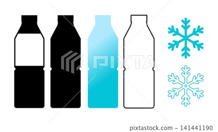 Illustrations of bottled beverages Illustrations of bottled beverages 141441190