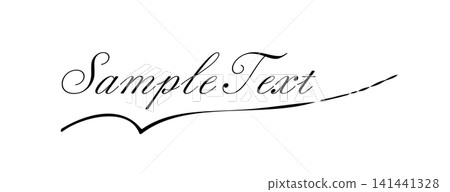A handwritten speech bubble written with a thin pen A handwritten speech bubble written with a thin pen 141441328