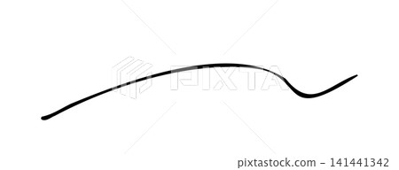 A handwritten speech bubble written with a thin pen 141441342