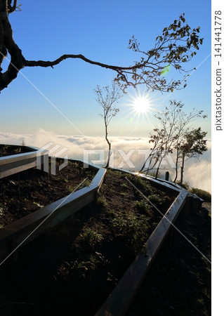 Sea of clouds at Tomamu, Shimukappu, Hokkaido Sea of clouds at Tomamu, Shimukappu, Hokkaido 141441778