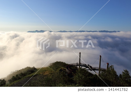 Sea of clouds at Tomamu, Shimukappu, Hokkaido Sea of clouds at Tomamu, Shimukappu, Hokkaido 141441782