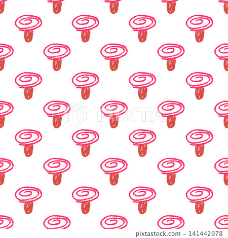 Seamless pattern. Hand drawn crayon texture style Seamless pattern. Hand drawn crayon texture style 141442978