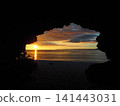Sunset over the sea 141443031