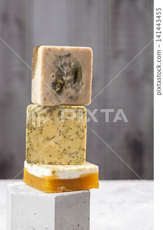 Handmade soap, made with natural skin care products Handmade soap, made with natural skin care products 141443455