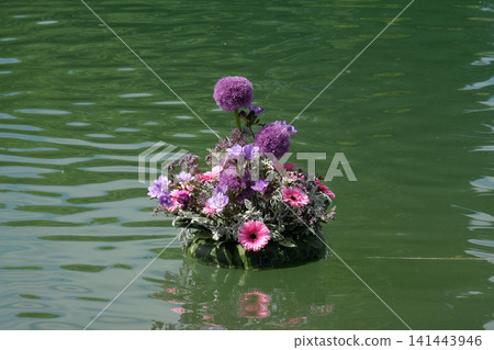 Flowers exposed on Floraart, 52 international garden exhibition on lake Bundek in Zagreb Flowers exposed on Floraart, 52 international garden exhibition on lake Bundek in Zagreb 141443946