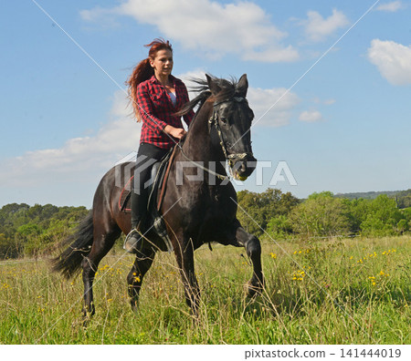 young riding girl young riding girl 141444019