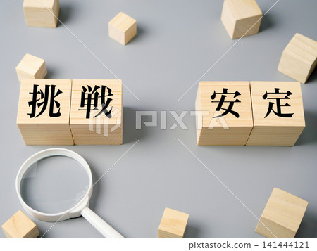 A comparison image of challenge and stability A comparison image of challenge and stability 141444121