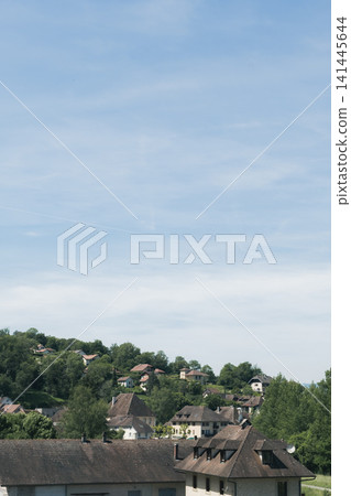Chana, a town of stone houses in France Chana, a town of stone houses in France 141445644