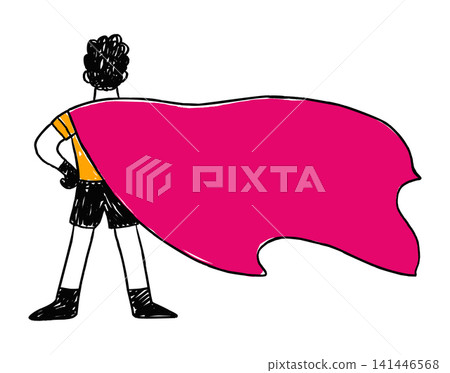 Father Superhero Cape Hero Strength 141446568