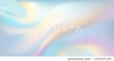 Pink gradient hologram bg, liquid iridescent texture. Blue foil gradation backdrop. Abstract sky paper effect of holographic pattern, 3d nacre surface. Aurora sunset glow of metallic fluid material Pink gradient hologram bg, liquid iridescent texture. Blue foil gradation backdrop. Abstract sky paper effect of holographic pattern, 3d nacre surface. Aurora sunset glow of metallic fluid material 141447120