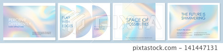 Diamond pink bg of ppt slide, blue degrade iridescent hologram. Laser gradation leaflet and backdrop header. Rainbow neutral foil texture for science presentation. Light mesh pattern page annual cover Diamond pink bg of ppt slide, blue degrade iridescent hologram. Laser gradation leaflet and backdrop header. Rainbow neutral foil texture for science presentation. Light mesh pattern page annual cover 141447131
