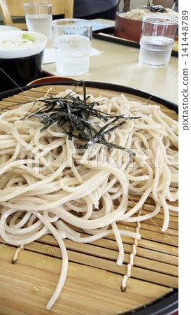 Handmade soba noodles Handmade soba noodles 141448789