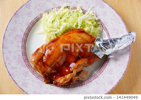 Teriyaki chicken thighs with bone Teriyaki chicken thighs with bone 141449049