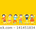 兒童玩樂的插圖 141451834