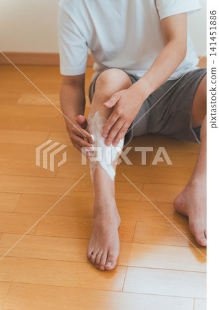 男士腿毛去除 男士腿毛去除 141451886