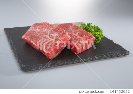 Wagyu beef thigh for steak Wagyu beef thigh for steak 141452632