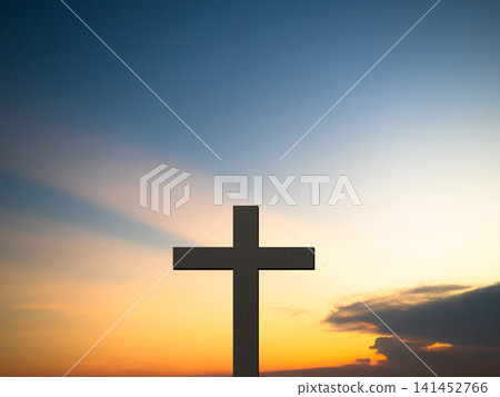 Cross christian god religion on sunset background, jesus church worship pray catholic grace christ, symbols christ love holy spiritual hope peach victory spirit meditation catholicism crucifix trush. Cross christian god religion on sunset background, jesus church worship pray catholic grace christ, symbols christ love holy spiritual hope peach victory spirit meditation catholicism crucifix trush. 141452766