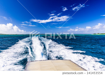 Miyako Island, Yaebise Reef - Blue Sea and Blue Sky Miyako Island, Yaebise Reef - Blue Sea and Blue Sky 141453554