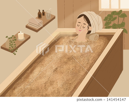 女性泡酵素浴:放鬆、保暖、美容。 女性泡酵素浴:放鬆、保暖、美容。 141454147