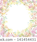 Autumn, winter, image, background, background material, colorful, pop, cute, beautiful 141454431