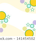 Background material, pop, summer, graphic, background, background 141454502