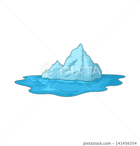 Illustration of Glacier Illustration of Glacier 141456354