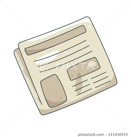 Illustration of newspapers Illustration of newspapers 141456435