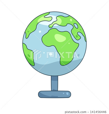 Illustration of globe Illustration of globe 141456446