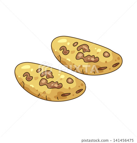 Illustration of pisang bakar Illustration of pisang bakar 141456475