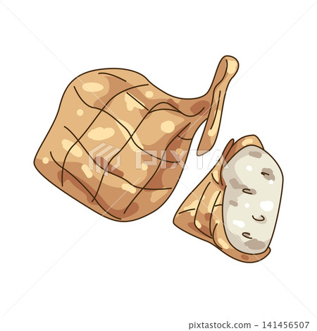 Illustration of ketupat Illustration of ketupat 141456507