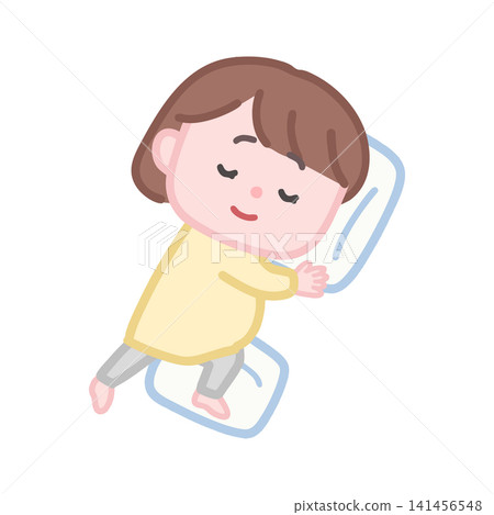 孕婦側睡睡覺 141456548