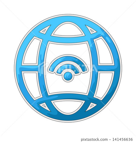 Illustration of Internet Illustration of Internet 141456636
