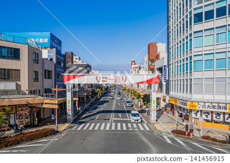 A scene from Ricoh Street near Numazu Station in Numazu City (Shizuoka Prefecture) A scene from Ricoh Street near Numazu Station in Numazu City (Shizuoka Prefecture) 141456915