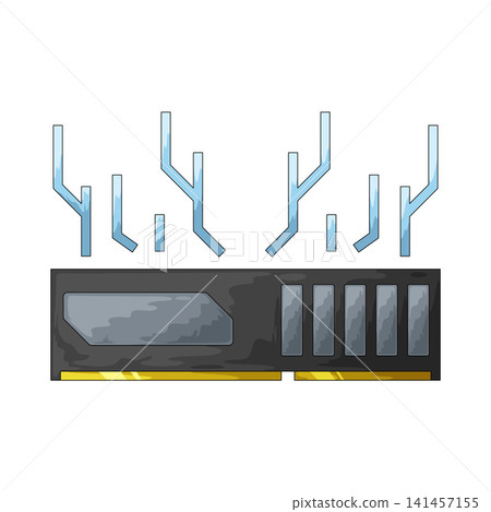 Illustration of Memory Chip Illustration of Memory Chip 141457155