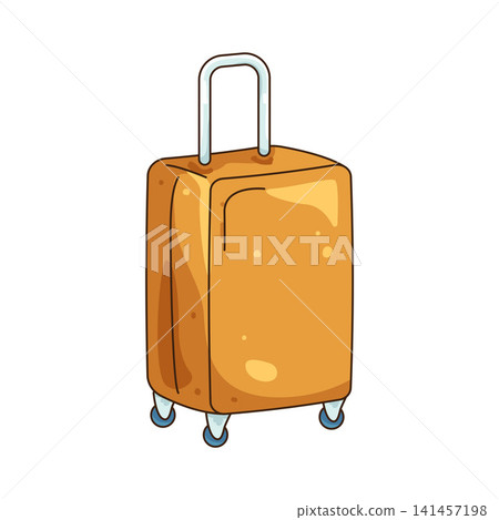 Illustration of suitcase Illustration of suitcase 141457198