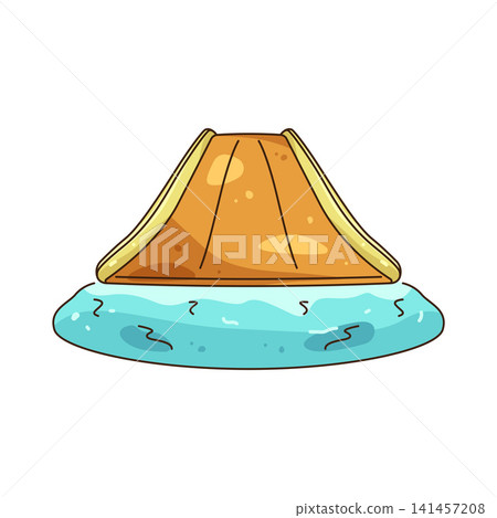 Illustration of water slide Illustration of water slide 141457208