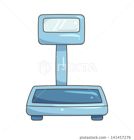 Illustration of weighing scale Illustration of weighing scale 141457276