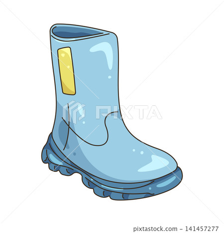 Illustration of safety boots Illustration of safety boots 141457277