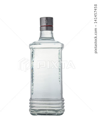 Square Glass Bottle of Nemiroff Vodka 141457458