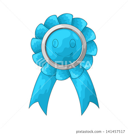 Illustration of First Place Ribbon Illustration of First Place Ribbon 141457517